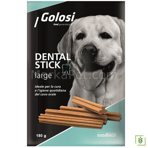 Golosi Dental Stick Large Kuzu ve Sığır Etli Ödül Maması 180 Gr