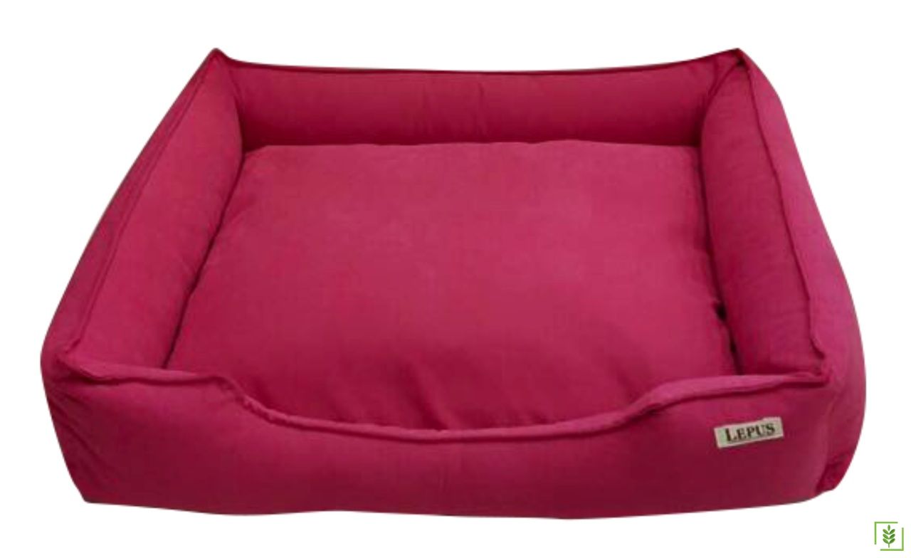 Lepus Soft Fuşya Köpek Yatağı Large 65x20x85 cm